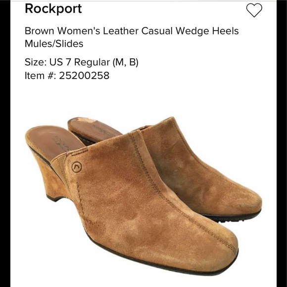 rockport mules